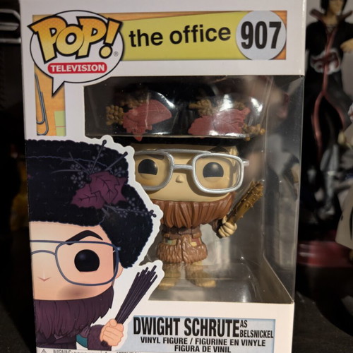 Dwight Schrute as Belsnickel Funko Pop vinyl figure like new
