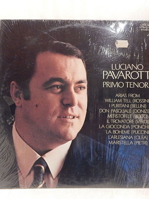 Luciano Pavarotti Primo Tenore LP vinyl record like new