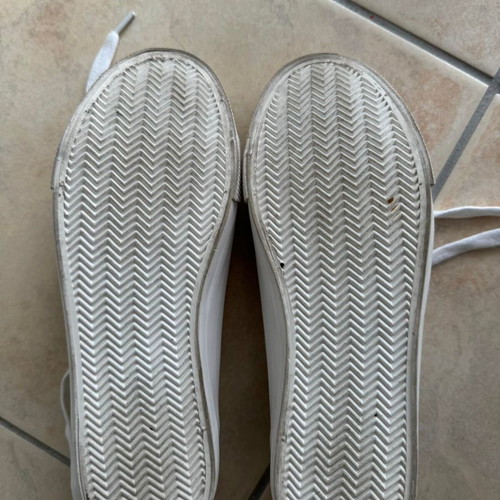 Πάνινα sneaker H&M μέγεθος 34 σαν καινούργια, άσπρα