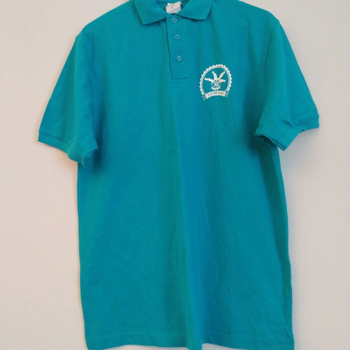 BeC men's polo shirt size L, like new, blue