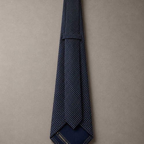 Zegna silk tie like new, blue