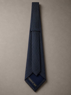 Zegna silk tie like new, blue
