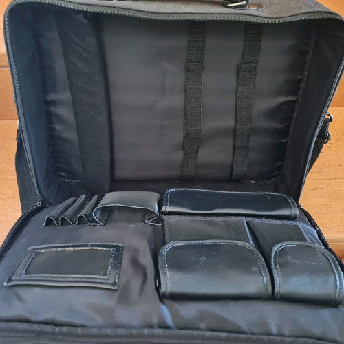 Laptop and document bag like new, large, black 43x35x13 cm