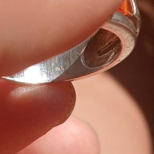 925 silver ring, 17mm