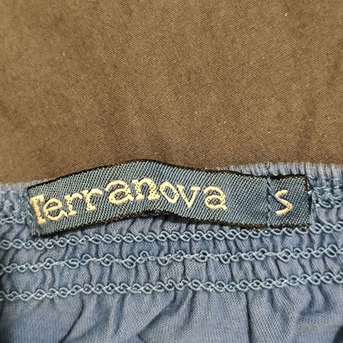 Terranova small strapless top used, size S