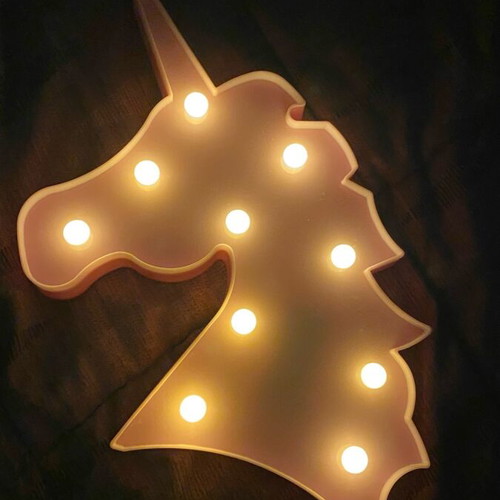 Unicorn kids lamp like new