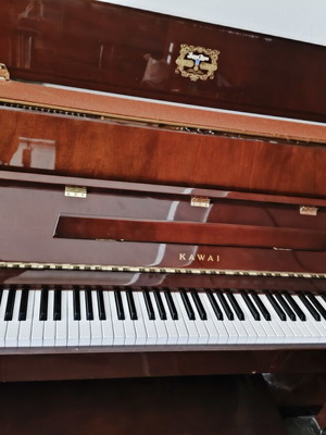Kawai piano with stool