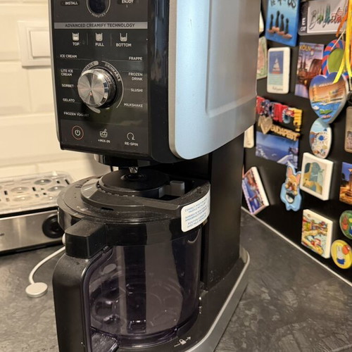 Ninja Creami Deluxe ice cream maker like new