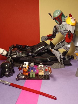 Lego Star Wars 75533 & 75534 Darth Vader and Boba Fett Lot like new