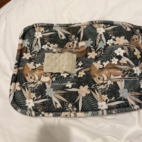 La Millou Pretty Barbara Sand stroller cover like new, organic cotton