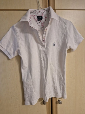 Polo Ralph Lauren women's shirt like new, size S, white with floral detail