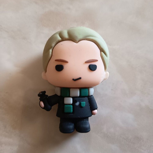 Draco Malfoy figure used, broken wand