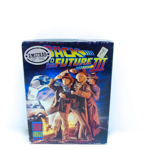 Back to the Future II box and manual used without Amstrad Disc