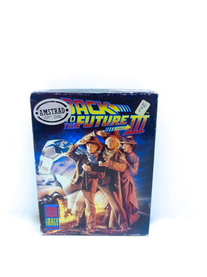 Back to the Future II box and manual used without Amstrad Disc