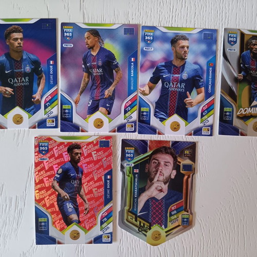 Adrenalyn XL 2026 13 Paris Saint Germain cards like new