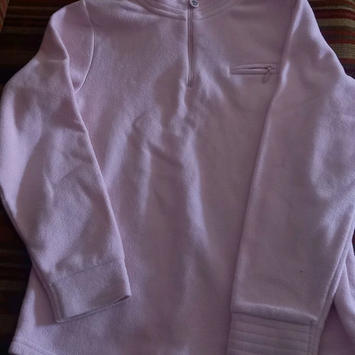 Fleece like new, soft pink for 12-year-old girls