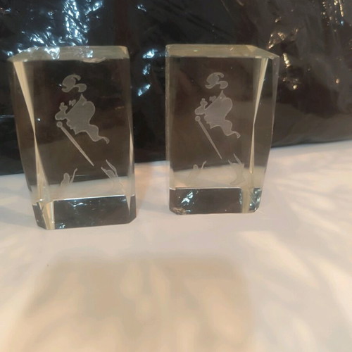 Johnnie Walker crystal decorative collectible used