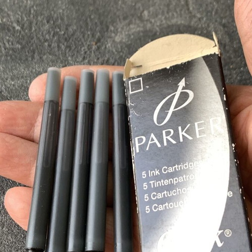 Parker ink Quink cartridges like new