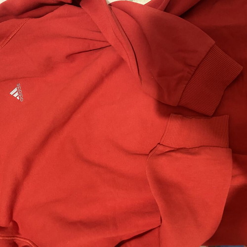 Adidas sweatshirt like new, red, sizes M and L