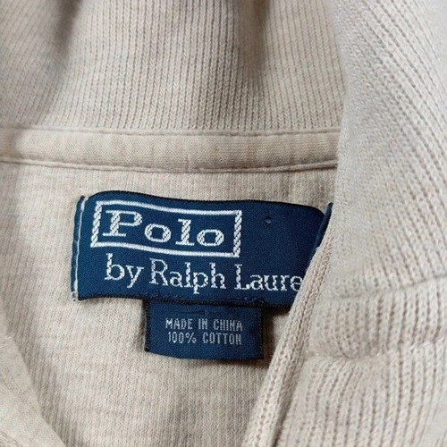 Polo Ralph Lauren Half-Zip Sweatshirt like new, beige XL