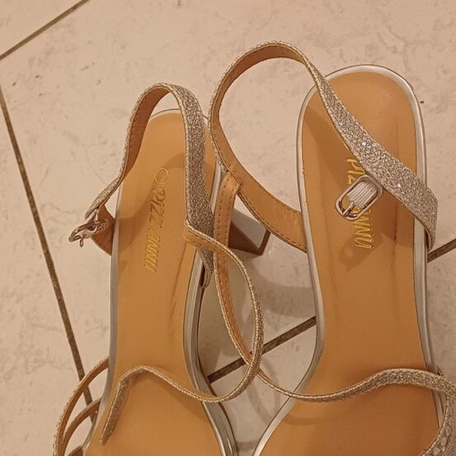 Pizz Anna women's silver sandals size 39