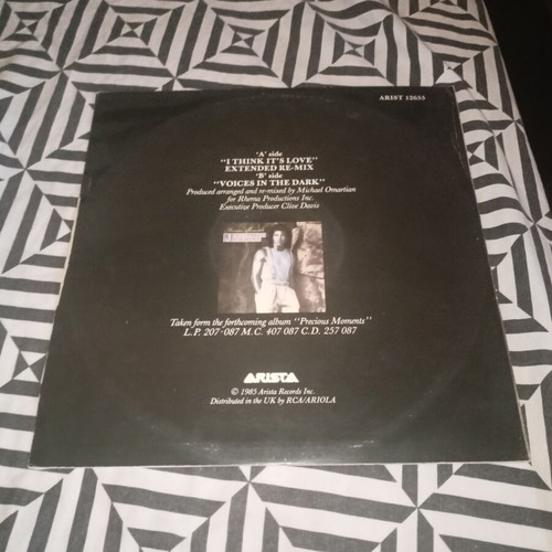 Jermaine Jackson I Think It's Love 12" vinyl maxi-single 1986 UK