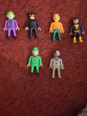 Фигури DC от Kinder като нови, комплект от 6 героя