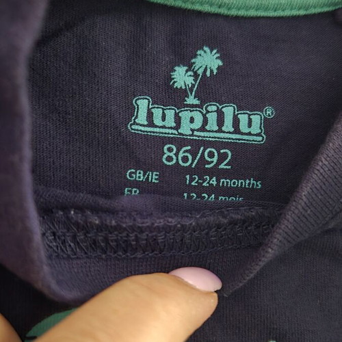 Σετ Lupilu 3 τεμαχίων μέγεθος 86-92 cm σαν καινούργιο