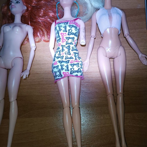 Κούκλες Barbie μεταχειρισμένες με παρελκόμενα, πακέτο