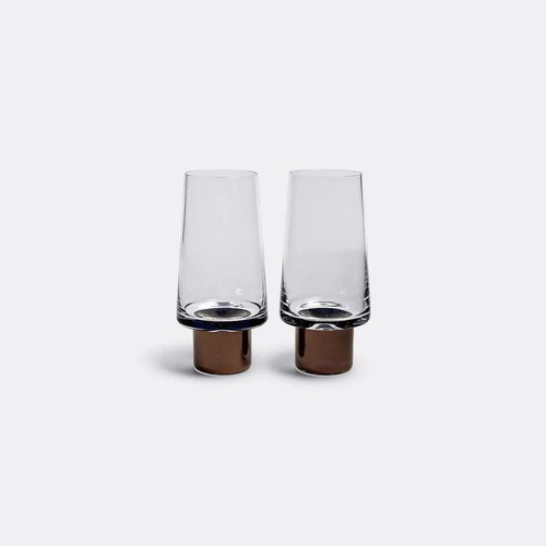 Tom Dixon Tank highball glasses like new, set of 2