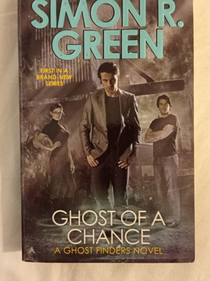 Simon R. Green Ghost of a Chance book used, English