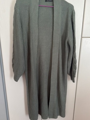 Long cardigan mint color like new