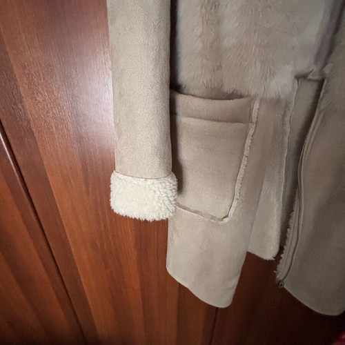 Stradivarius beige coat new size S