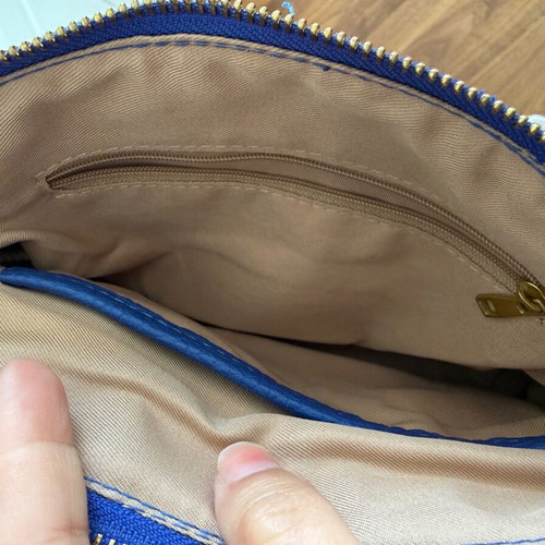 Blue crossbody women's bag like new