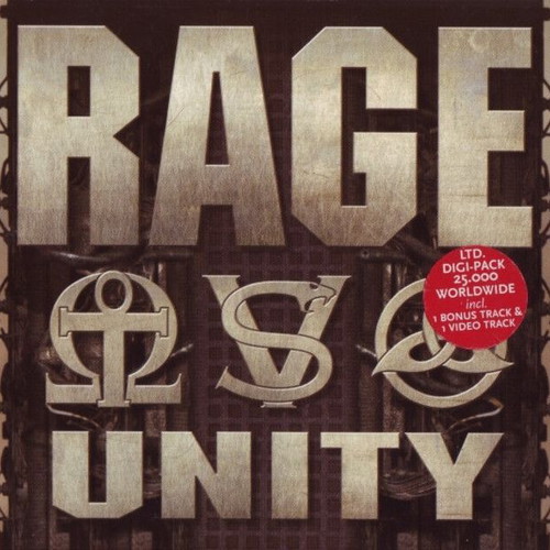 Rage Unity Limited Edition Digipak CD 2002