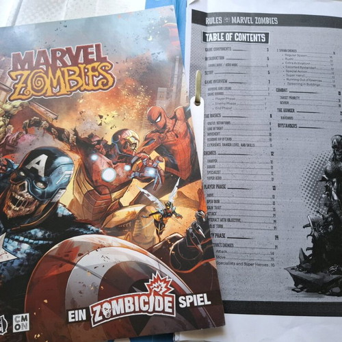 Marvel Zombies Zombicide German Edition like new