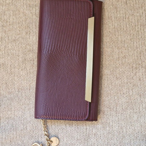 Aldo envelope bag new red and purple