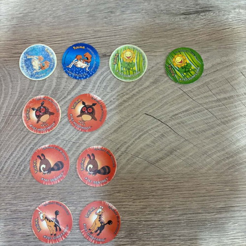 Pokemon Tazos Gen 1-3, authentic, pack