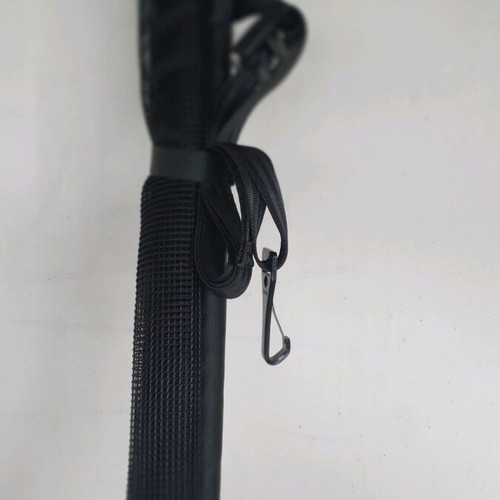 Car Trunk Safety Net like new, half-height with leather straps