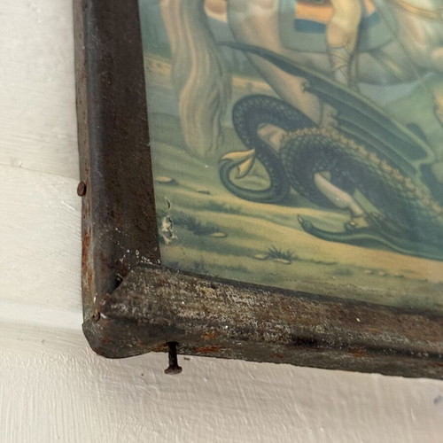 Religious icon of Saint George used