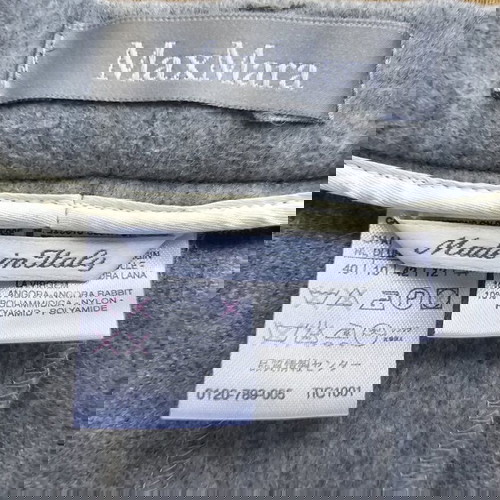 Max Mara very long strait woolen trousers, base model, 42 size