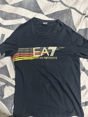 Emporio Armani T-shirt used, size XL, black