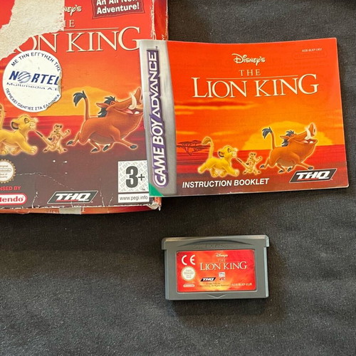 Game Boy Advance The Lion King μεταχειρισμένο με βιβλιαράκι οδηγιών