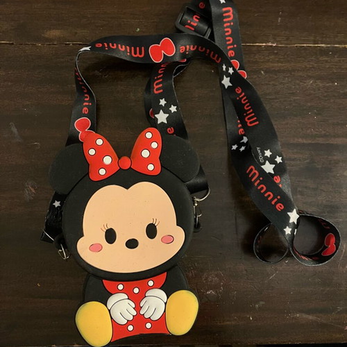Minnie Mouse children's shoulder bag new, silicone, Disney
