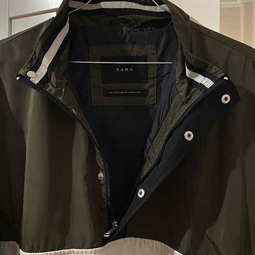 Zara Man Jacket like new, dark khaki