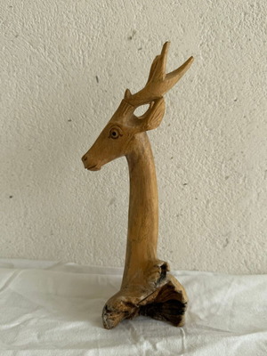 Wooden decorative item used with imperfections