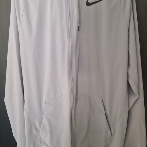 Nike Dri Fit jacket new, gray, size M