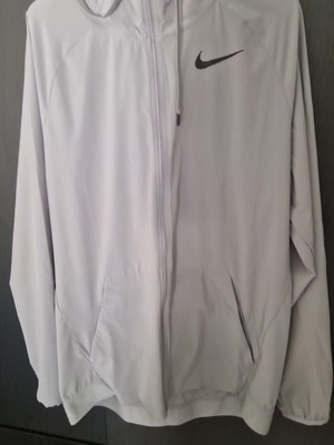 Nike Dri Fit jacket new, gray, size M