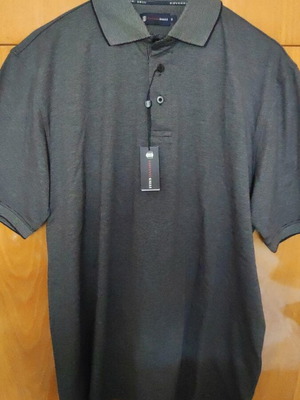 Men's Polo Shirt new, size L, gray