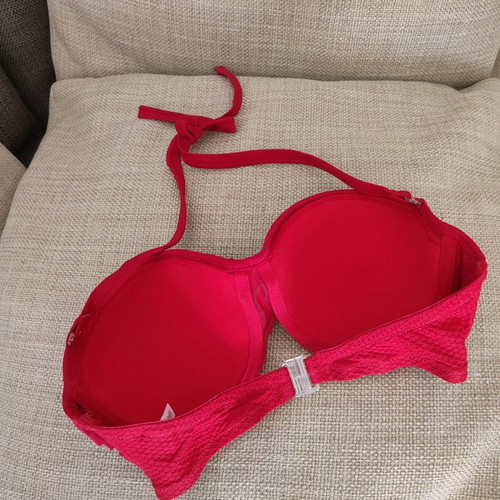 Mariemeili Top Swimsuit 80 C Red New Pin Up Style